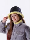 Зимняя шляпка для девочки Level Pro цвет желтый
